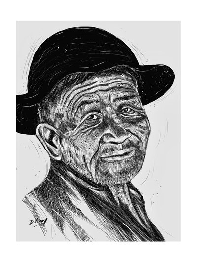 Pen, pencil and charcoal drawing 27 by Vinay Deshpande