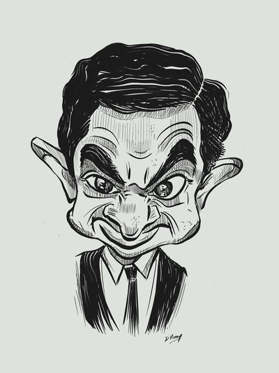 Pen, pencil and charcoal drawing 31 by Vinay Deshpande