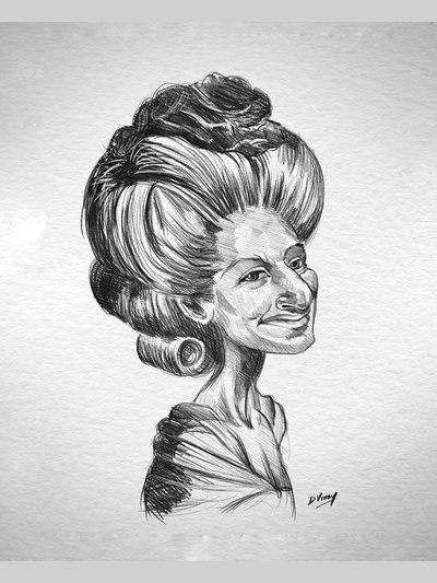 Pen, pencil and charcoal drawing 40 by Vinay Deshpande