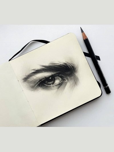 Pen, pencil and charcoal drawing 50 by Vinay Deshpande