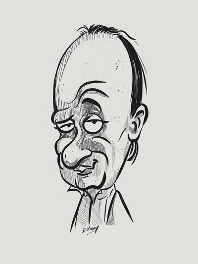 Pen, pencil and charcoal drawing 9 by Vinay Deshpande