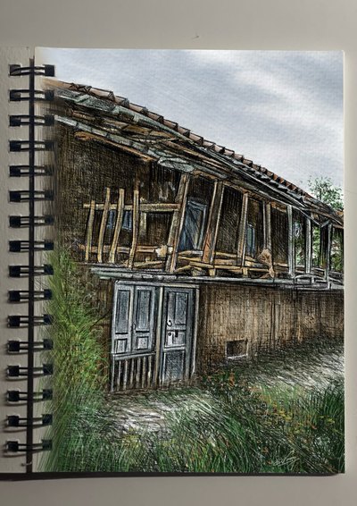 Watercolor, oil, acrylic and color pencil artwork 3 by Vinay Deshpande