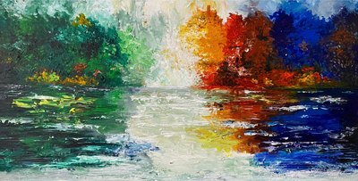 Watercolor, oil, acrylic and color pencil artwork 31 by Vinay Deshpande
