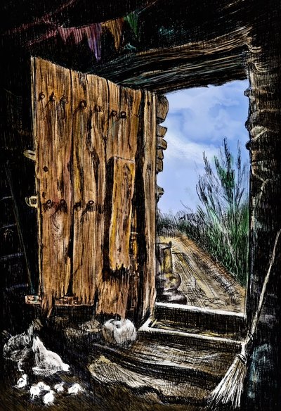 Watercolor, oil, acrylic and color pencil artwork 39 by Vinay Deshpande