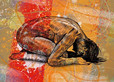 Vivid artwork 19 by Vinay Deshpande