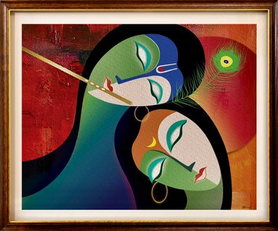 Vivid artwork 3 by Vinay Deshpande