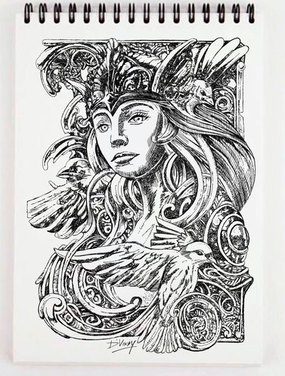 Vivid artwork 32 by Vinay Deshpande