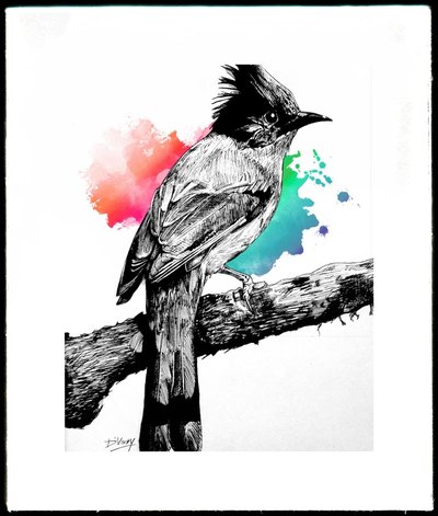 Vivid artwork 34 by Vinay Deshpande