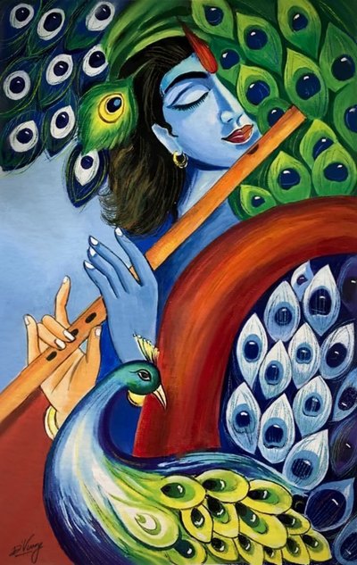 Vivid artwork 39 by Vinay Deshpande