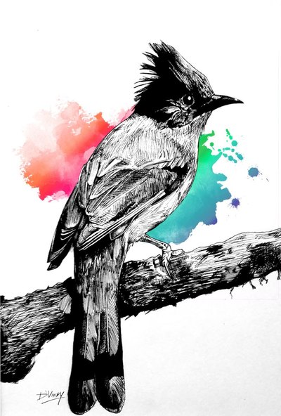 Vivid artwork 42 by Vinay Deshpande