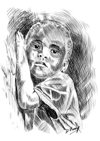 Vivid artwork 5 by Vinay Deshpande