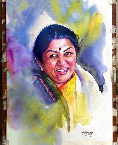 Vivid artwork 59 by Vinay Deshpande