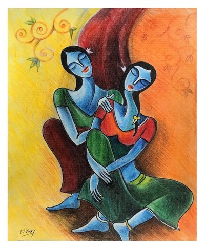 Vivid artwork 70 by Vinay Deshpande
