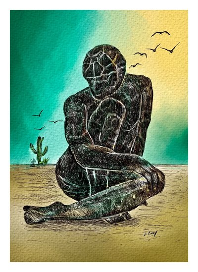 Vivid artwork 80 by Vinay Deshpande