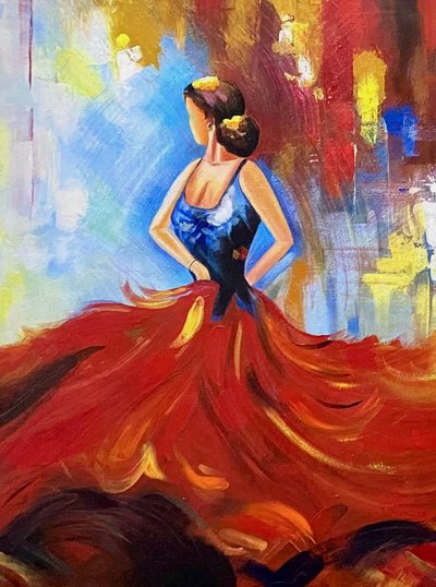 Vivid artwork 81 by Vinay Deshpande