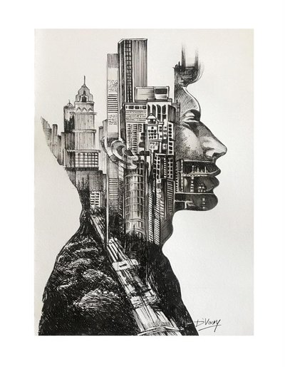 Vivid artwork 84 by Vinay Deshpande