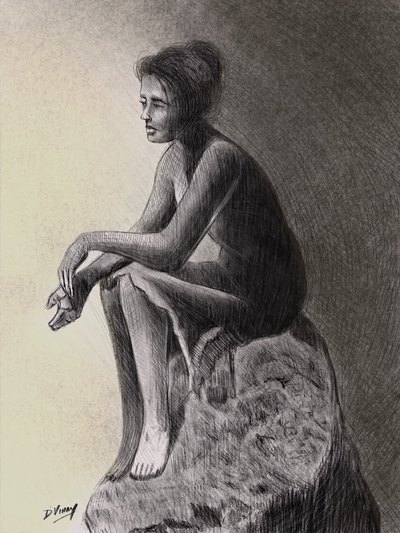Vivid artwork 93 by Vinay Deshpande