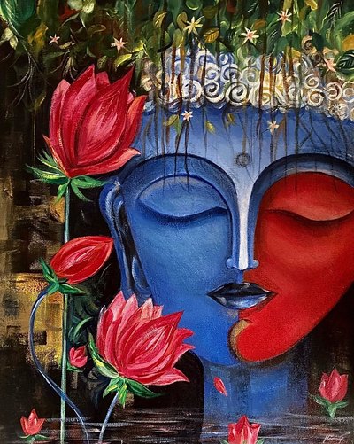 Vivid artwork 94 by Vinay Deshpande